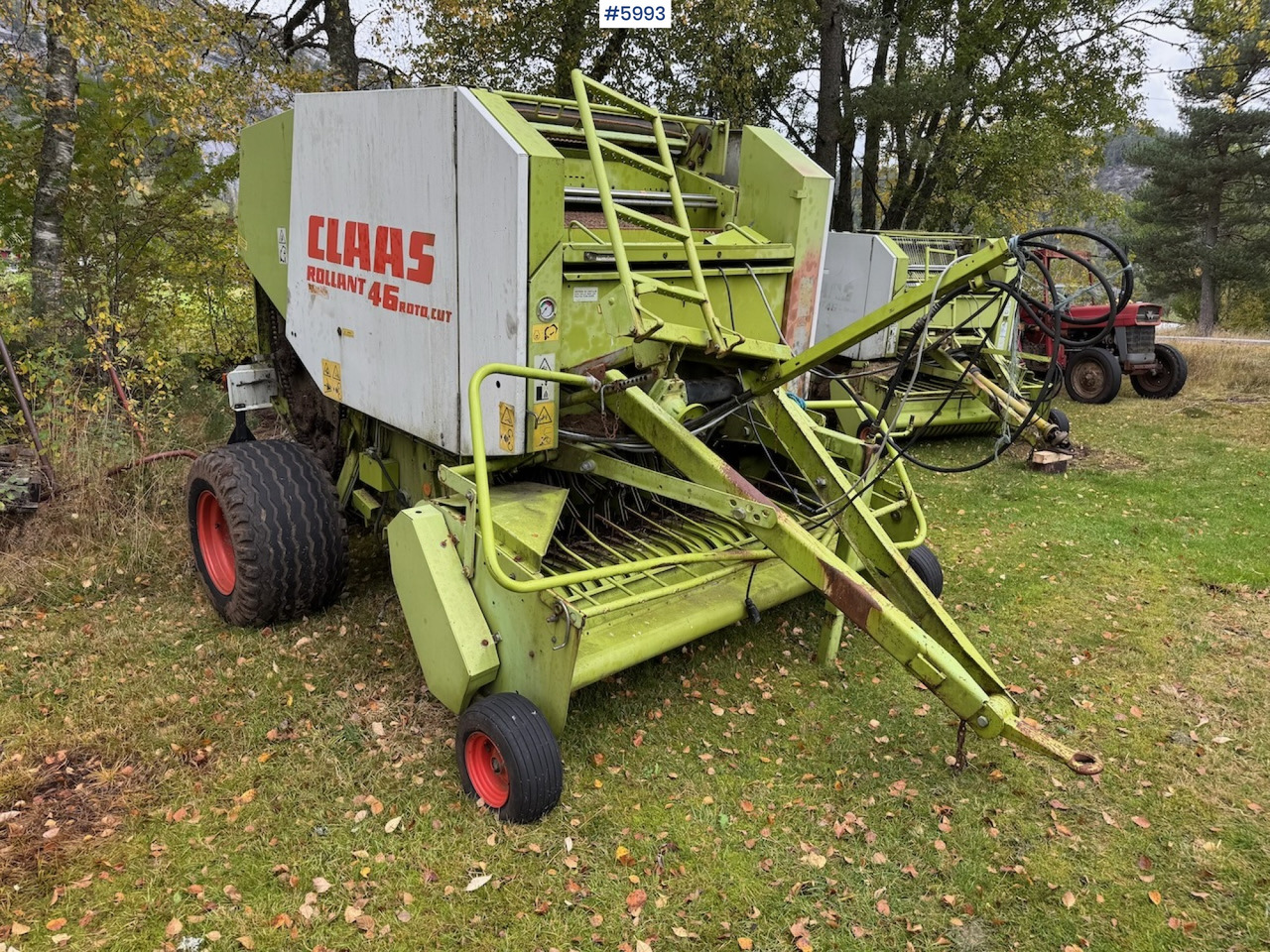 1999 Claas Rollant 46 Rotocut and a dividing baler. - Matériel de fenaison: photos 3 1999 Claas Rollant 46 Rotocut and a dividing baler. - Matériel de fenaison: photos 3