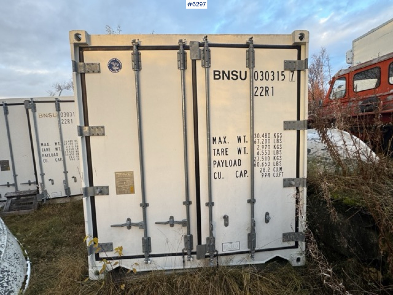 Carrosserie frigorifique 2 Thermo King Freezer Containers: photos 11 Carrosserie frigorifique 2 Thermo King Freezer Containers: photos 11