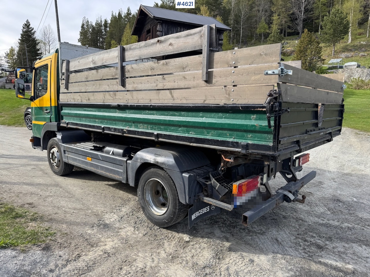 2001 Mercedes-Benz Atego - Camion plateau: photos 3 2001 Mercedes-Benz Atego - Camion plateau: photos 3