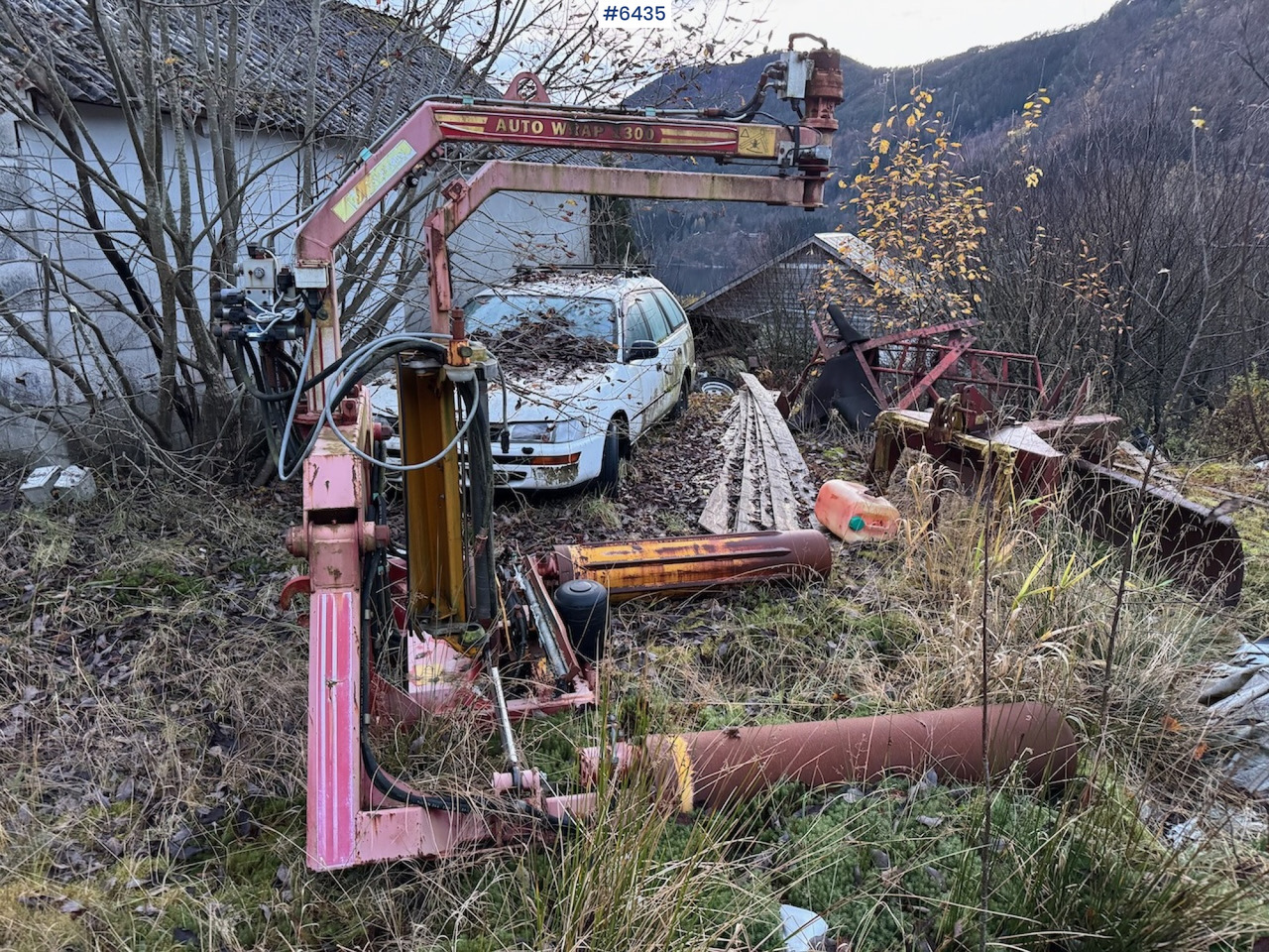 2001 Tellefsdal Auto Wrap 1300 Round bale wrapper. - Matériel de fenaison: photos 2 2001 Tellefsdal Auto Wrap 1300 Round bale wrapper. - Matériel de fenaison: photos 2