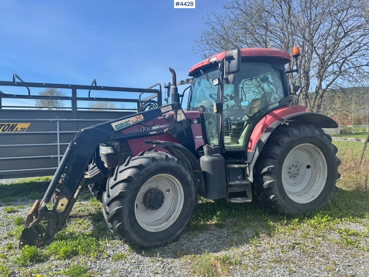 2004 Case MXU 135 4x4 w/ Front Loader. - Tracteur agricole: photos 5 2004 Case MXU 135 4x4 w/ Front Loader. - Tracteur agricole: photos 5