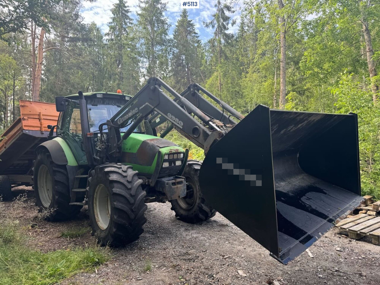 2004 Deutz-Fahr Agrotron TTV 1130 w/ front loader - Tracteur agricole: photos 2 2004 Deutz-Fahr Agrotron TTV 1130 w/ front loader - Tracteur agricole: photos 2