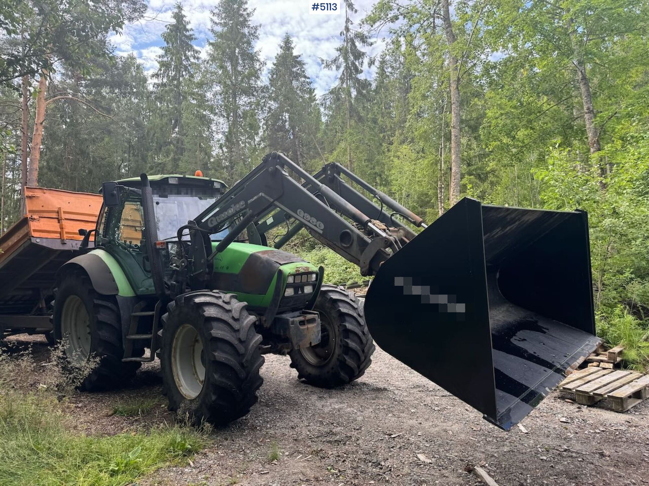 2004 Deutz-Fahr Agrotron TTV 1130 w/ front loader - Tracteur agricole: photos 4 2004 Deutz-Fahr Agrotron TTV 1130 w/ front loader - Tracteur agricole: photos 4