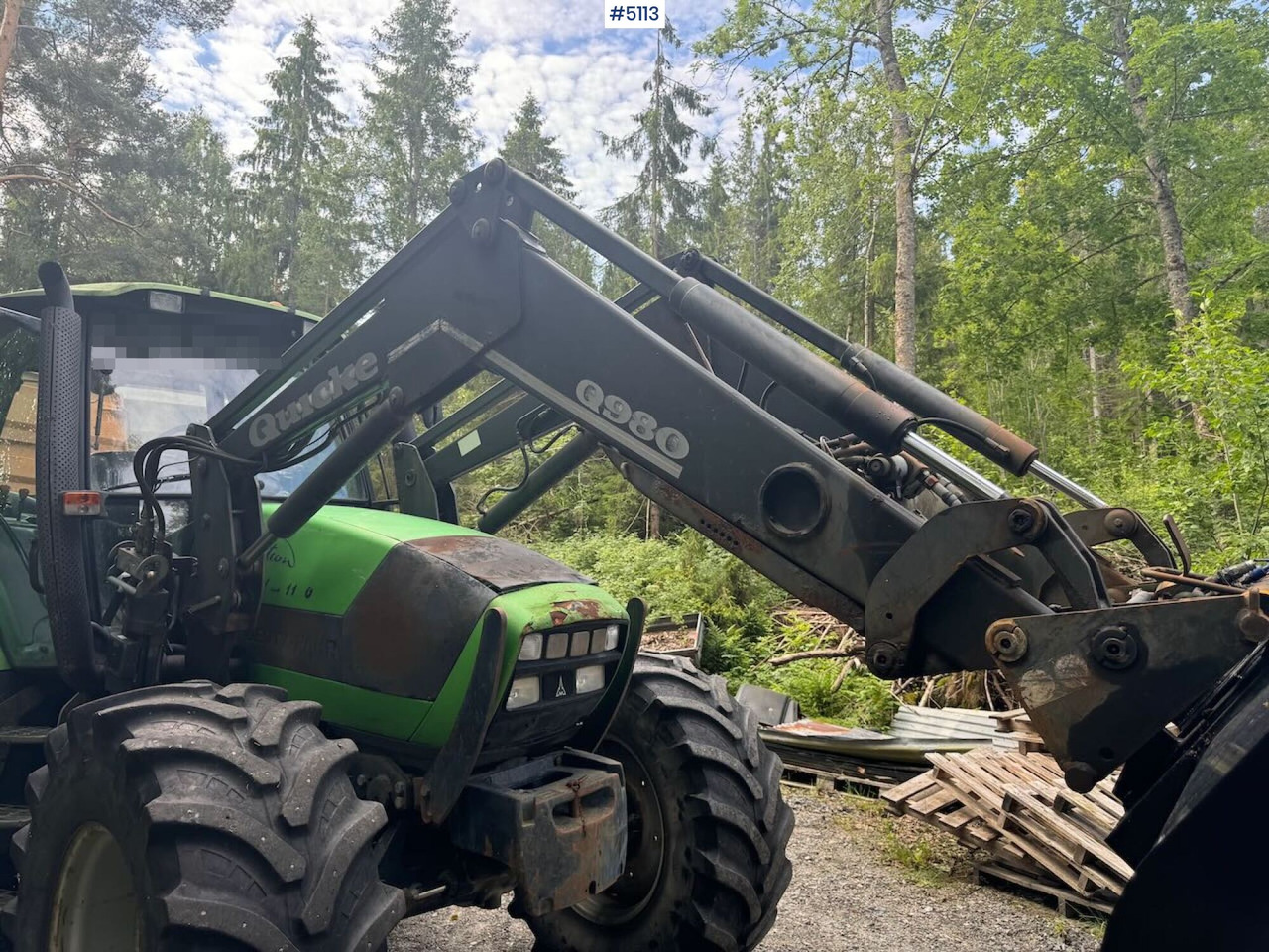 2004 Deutz-Fahr Agrotron TTV 1130 w/ front loader - Tracteur agricole: photos 3 2004 Deutz-Fahr Agrotron TTV 1130 w/ front loader - Tracteur agricole: photos 3