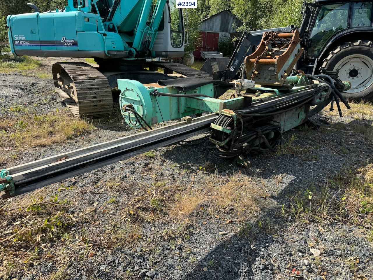Pelle 2004 Montabert CPA 225 Drilltower w/ compressor: photos 7