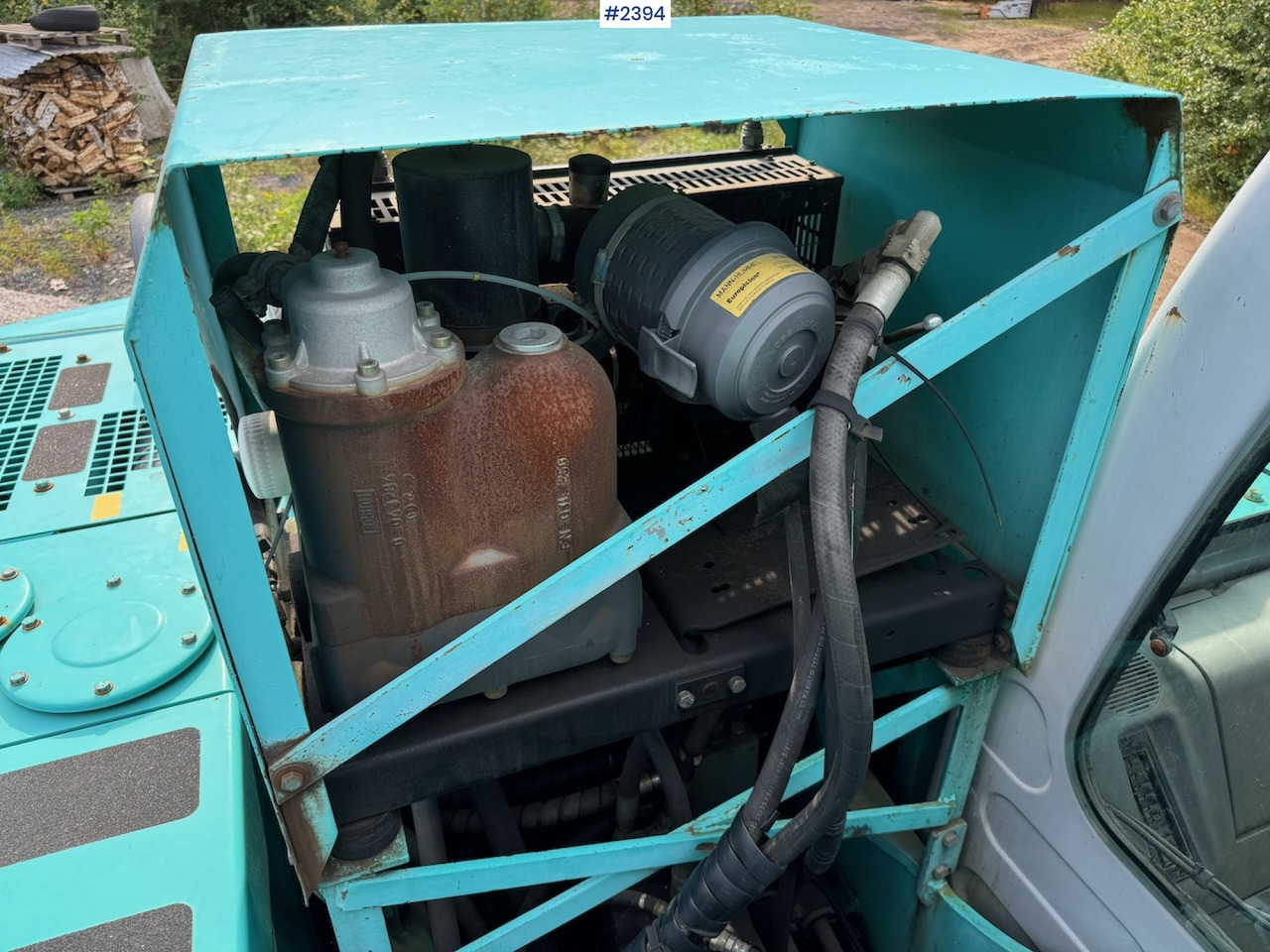 Pelle 2004 Montabert CPA 225 Drilltower w/ compressor: photos 18
