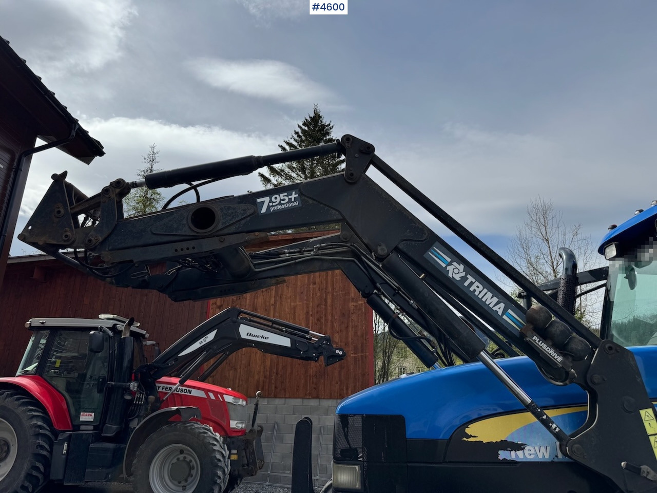 Tracteur agricole 2005 New Holland TM190 w/front loader: photos 25
