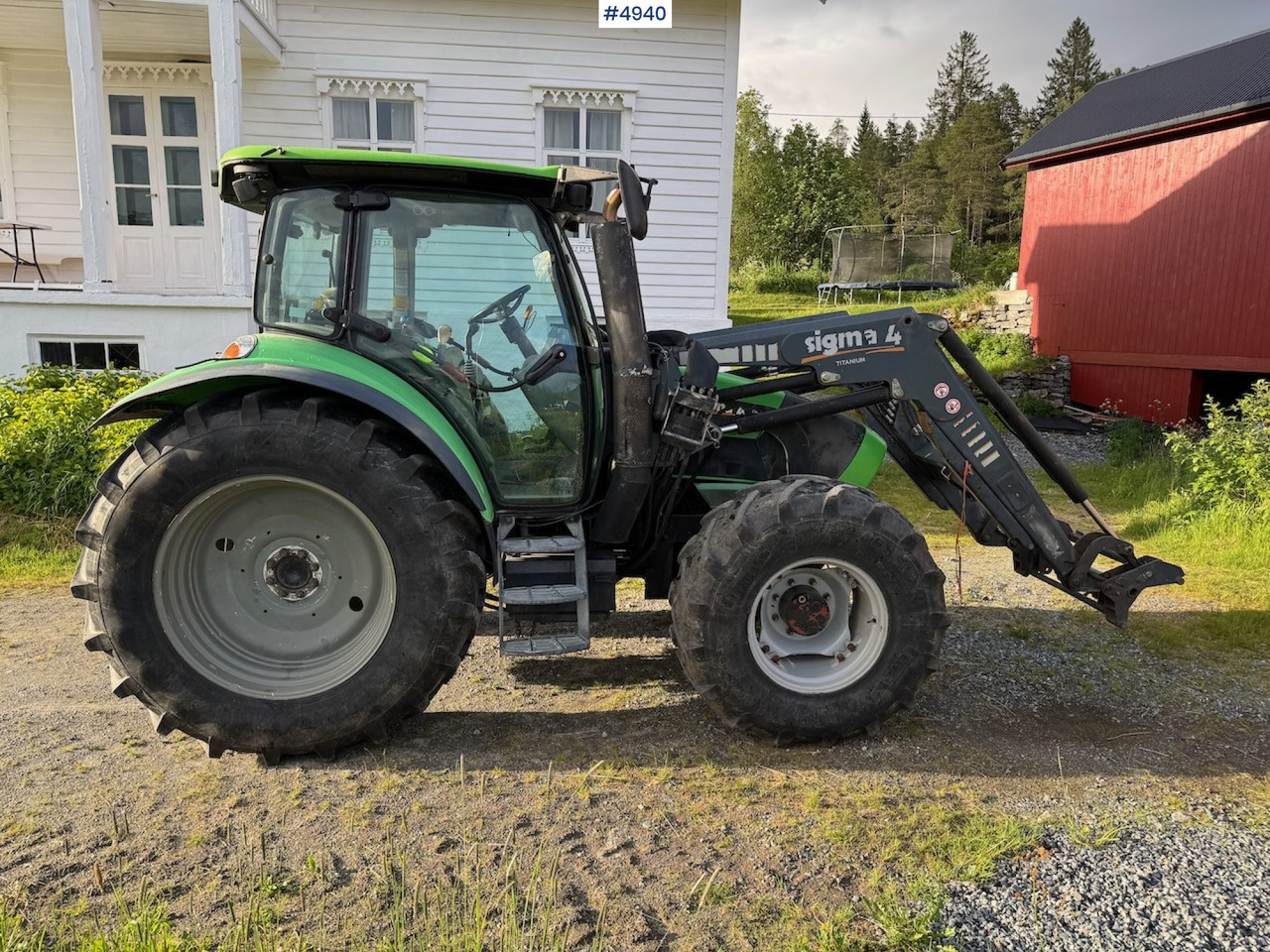 2006 Deutz-Fahr Agrotron K90 w/front loader. - Tracteur agricole: photos 5 2006 Deutz-Fahr Agrotron K90 w/front loader. - Tracteur agricole: photos 5