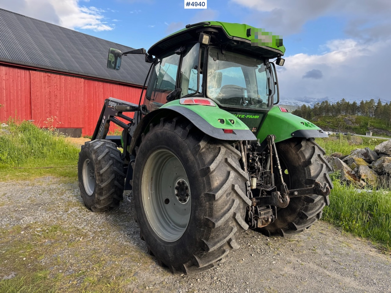 Tracteur agricole 2006 Deutz-Fahr Agrotron K90 w/front loader.: photos 8