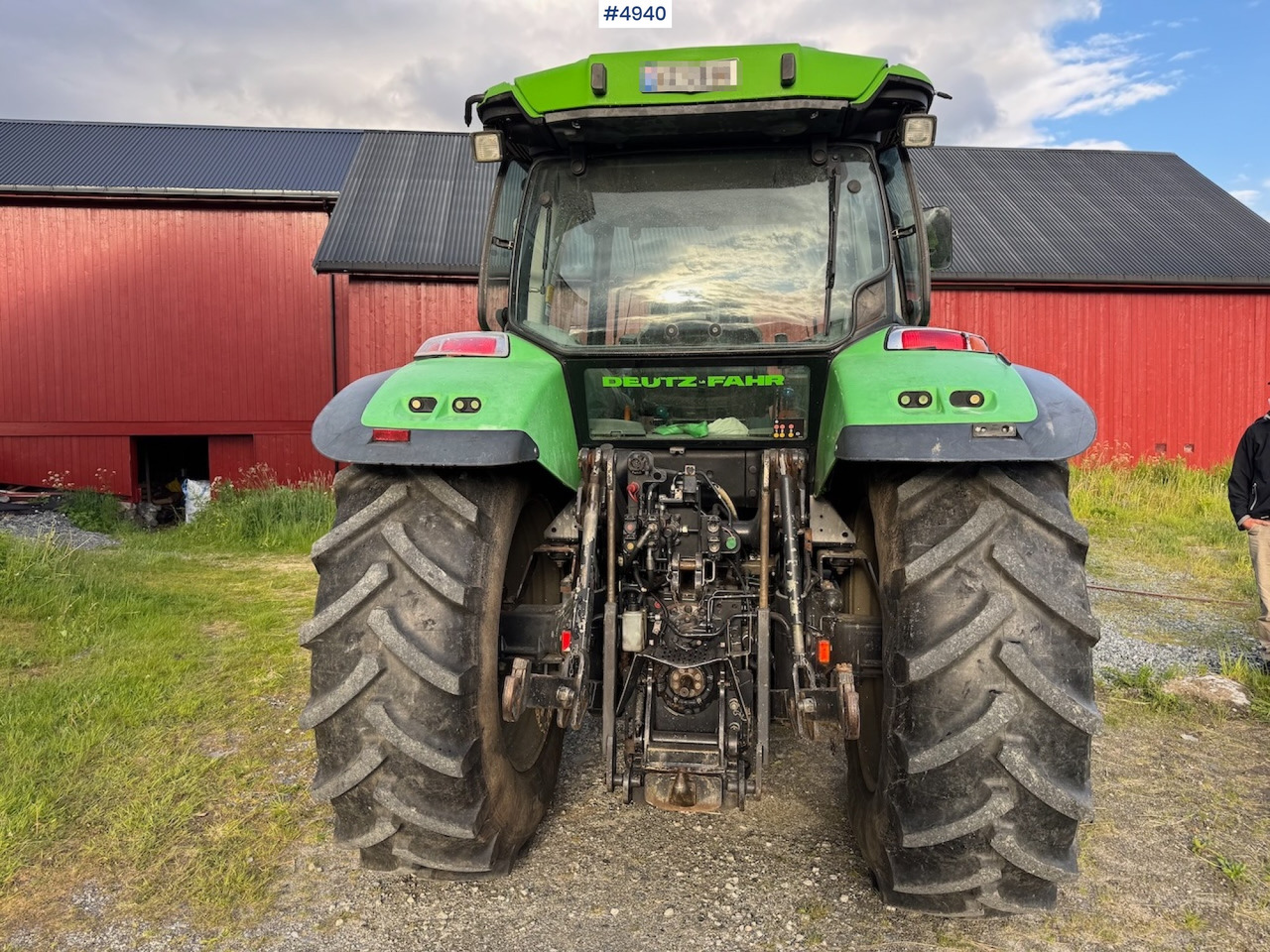 Tracteur agricole 2006 Deutz-Fahr Agrotron K90 w/front loader.: photos 7