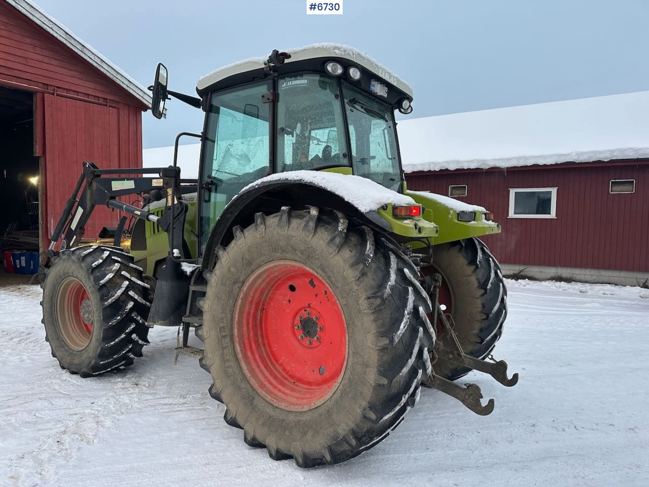 2007 Claas Ares 697 4x4 with front loader. SEE VIDEO. - Tracteur agricole: photos 3 2007 Claas Ares 697 4x4 with front loader. SEE VIDEO. - Tracteur agricole: photos 3