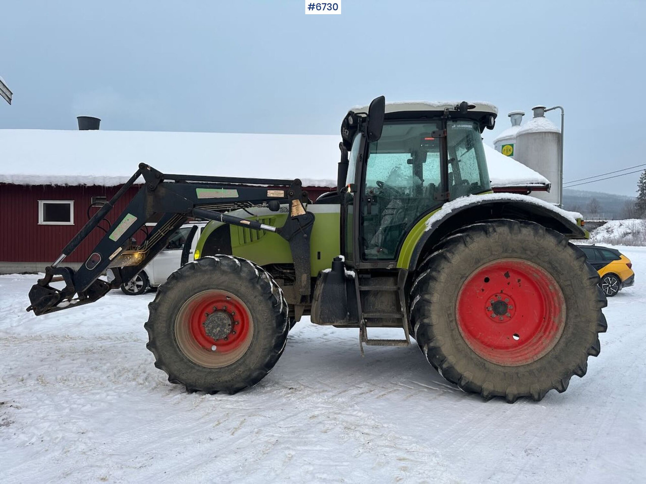 2007 Claas Ares 697 4x4 with front loader. SEE VIDEO. - Tracteur agricole: photos 2 2007 Claas Ares 697 4x4 with front loader. SEE VIDEO. - Tracteur agricole: photos 2