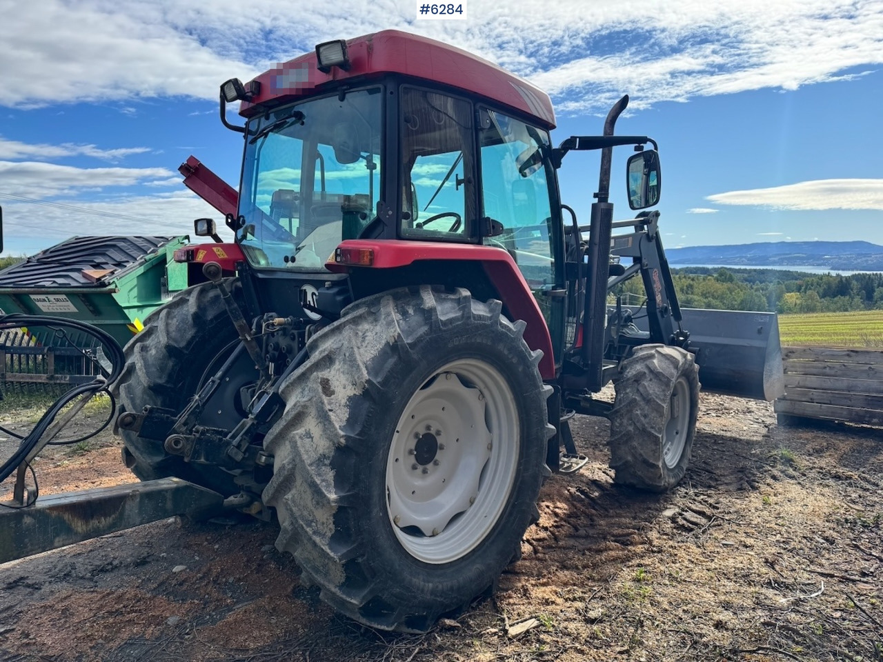 2008 McCormick CX95 m/ Frontlaster. 2510 timer! - Tracteur agricole: photos 4 2008 McCormick CX95 m/ Frontlaster. 2510 timer! - Tracteur agricole: photos 4