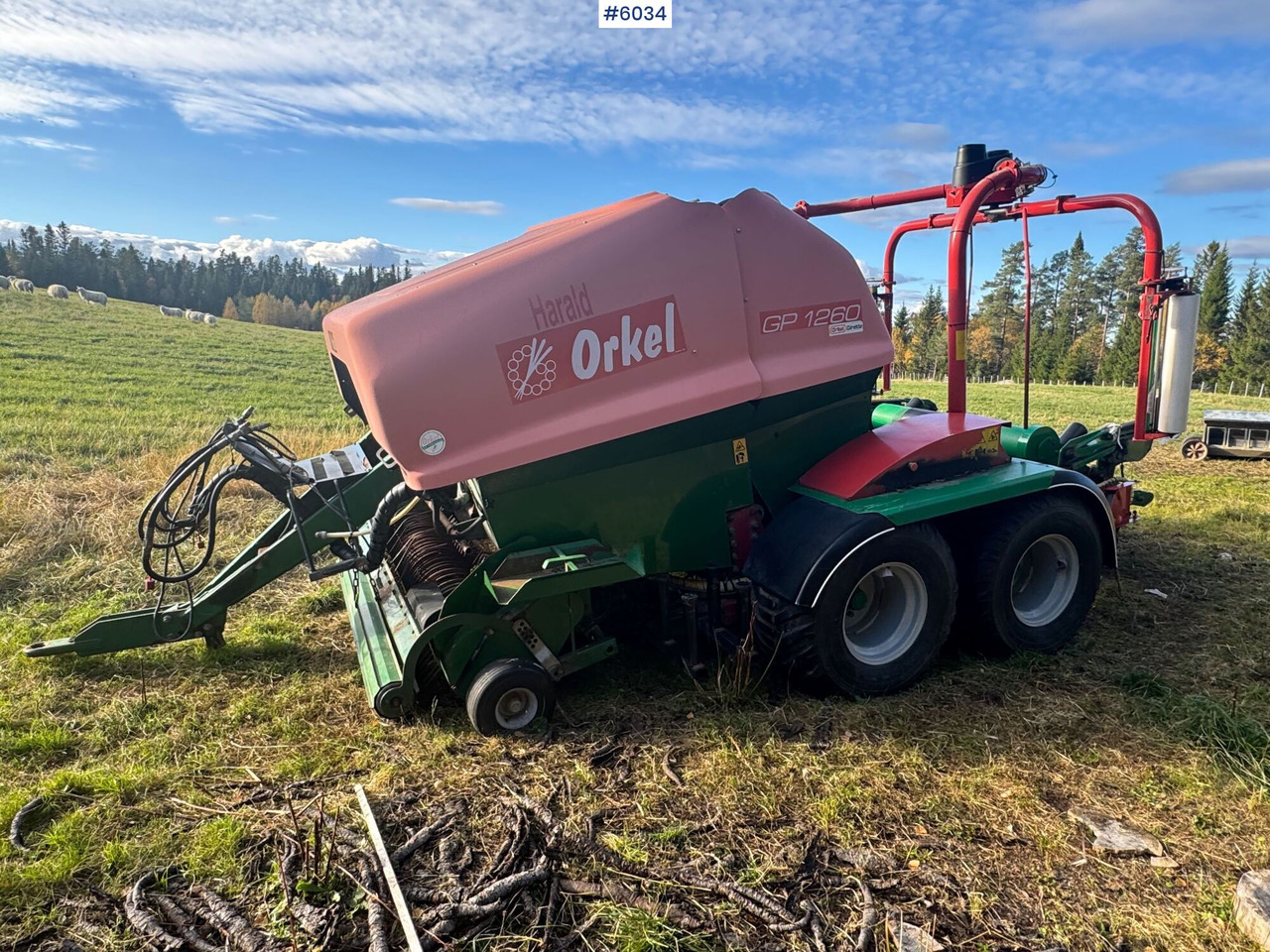 2008 Orkel 1260 round baler - Matériel de fenaison: photos 5 2008 Orkel 1260 round baler - Matériel de fenaison: photos 5