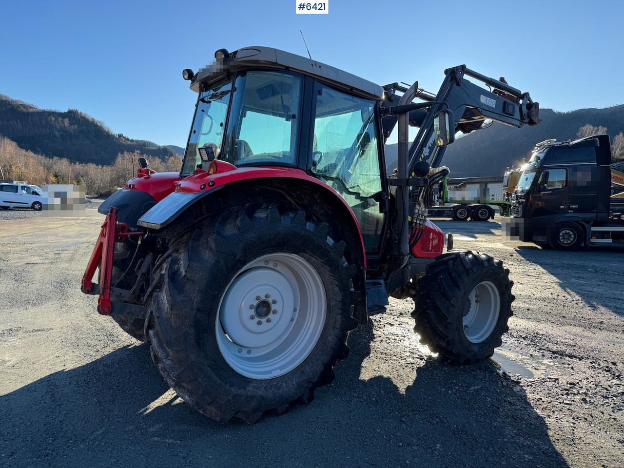 2009 Massey Ferguson 6455 Dyna-6 w/ front loader. - Tracteur agricole: photos 4 2009 Massey Ferguson 6455 Dyna-6 w/ front loader. - Tracteur agricole: photos 4
