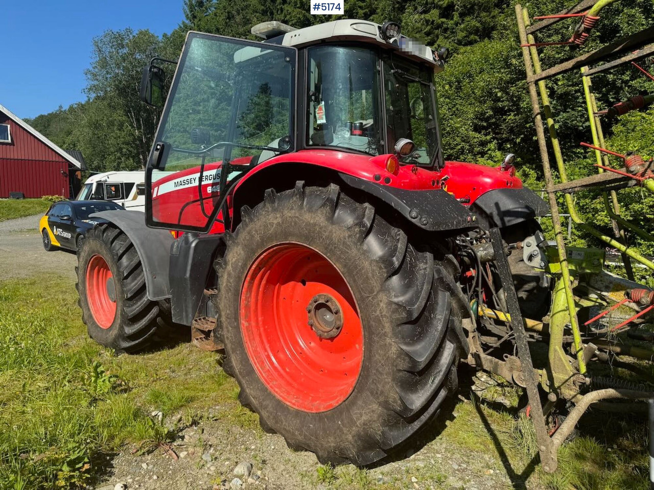 Tracteur agricole 2010 Massey Ferguson 6485 4x4: photos 7