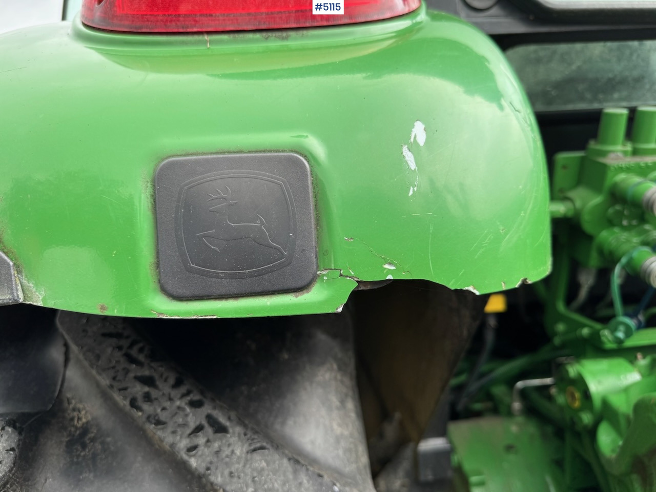 Tracteur agricole 2011 John Deere 5080 M m/frontlaster. Lite timer!: photos 7