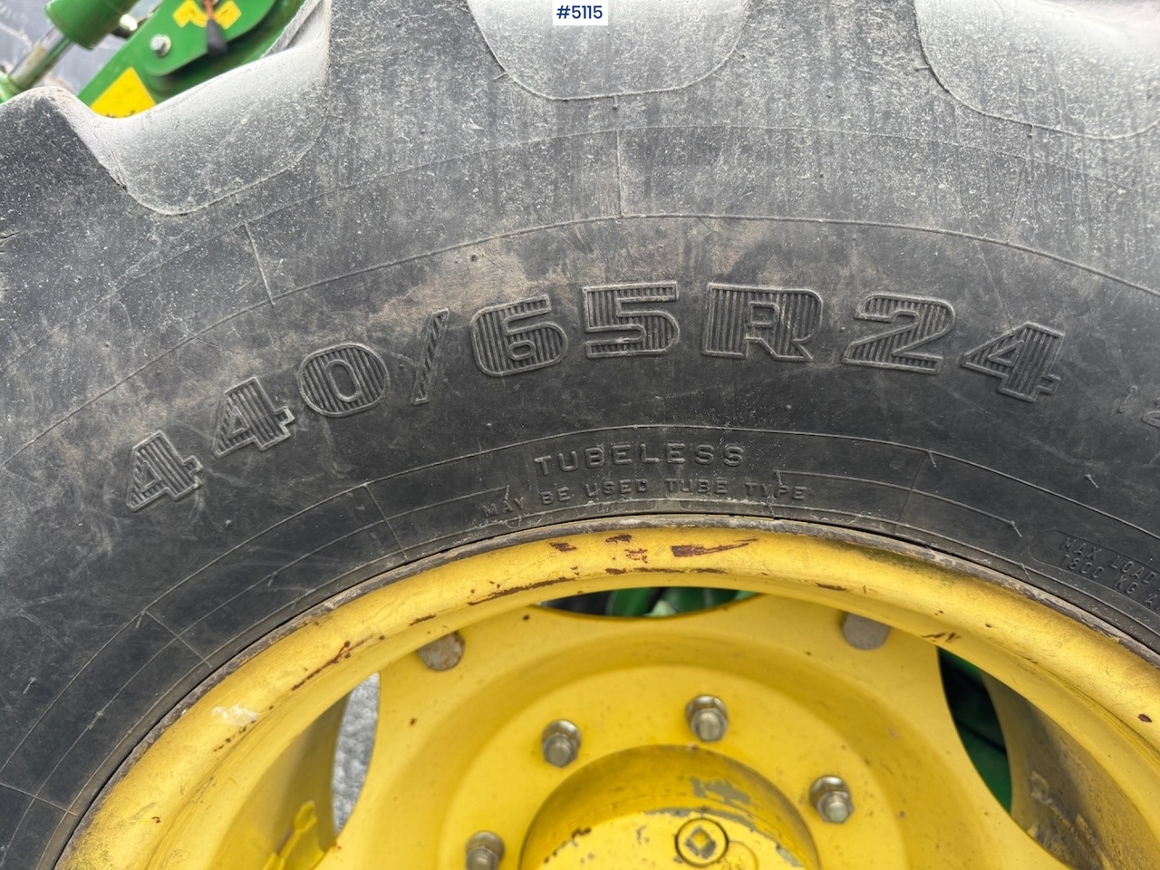Tracteur agricole 2011 John Deere 5080 M m/frontlaster. Lite timer!: photos 18