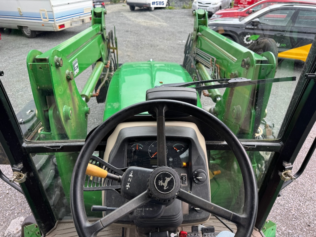 Tracteur agricole 2011 John Deere 5080 M m/frontlaster. Lite timer!: photos 34