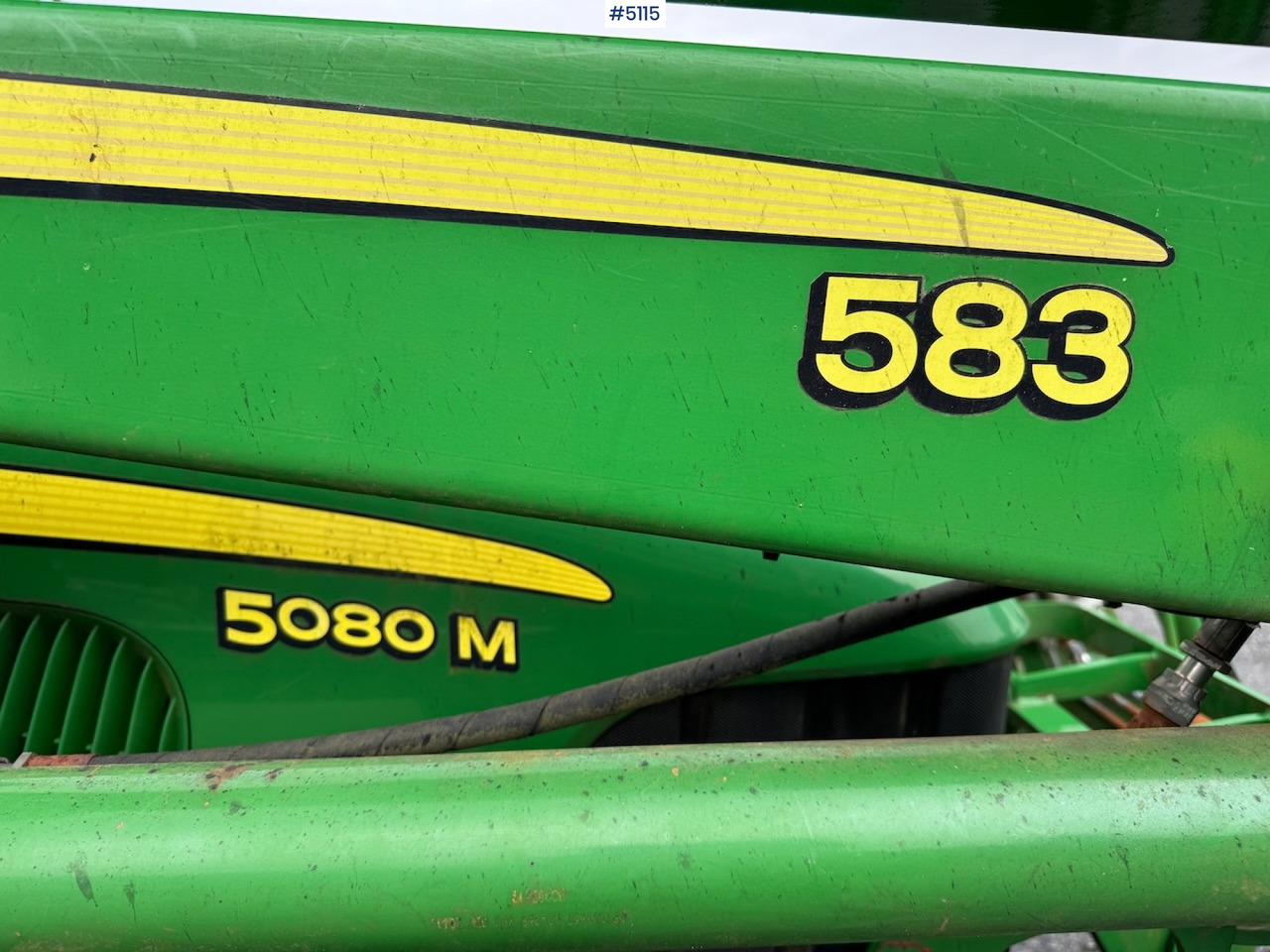 2011 John Deere 5080 M m/frontlaster. Lite timer! - Tracteur agricole: photos 2 2011 John Deere 5080 M m/frontlaster. Lite timer! - Tracteur agricole: photos 2