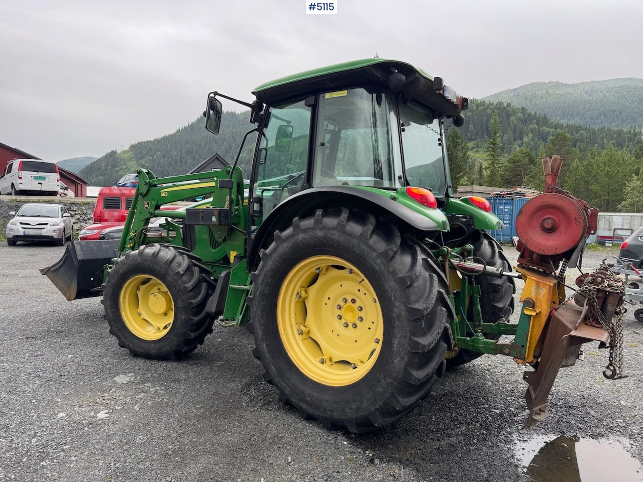 Tracteur agricole 2011 John Deere 5080 M m/frontlaster. Lite timer!: photos 14
