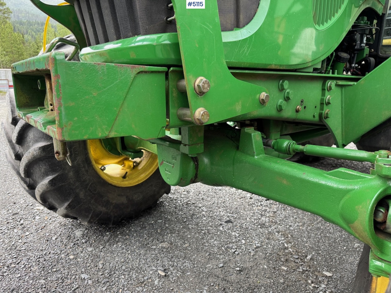 Tracteur agricole 2011 John Deere 5080 M m/frontlaster. Lite timer!: photos 39