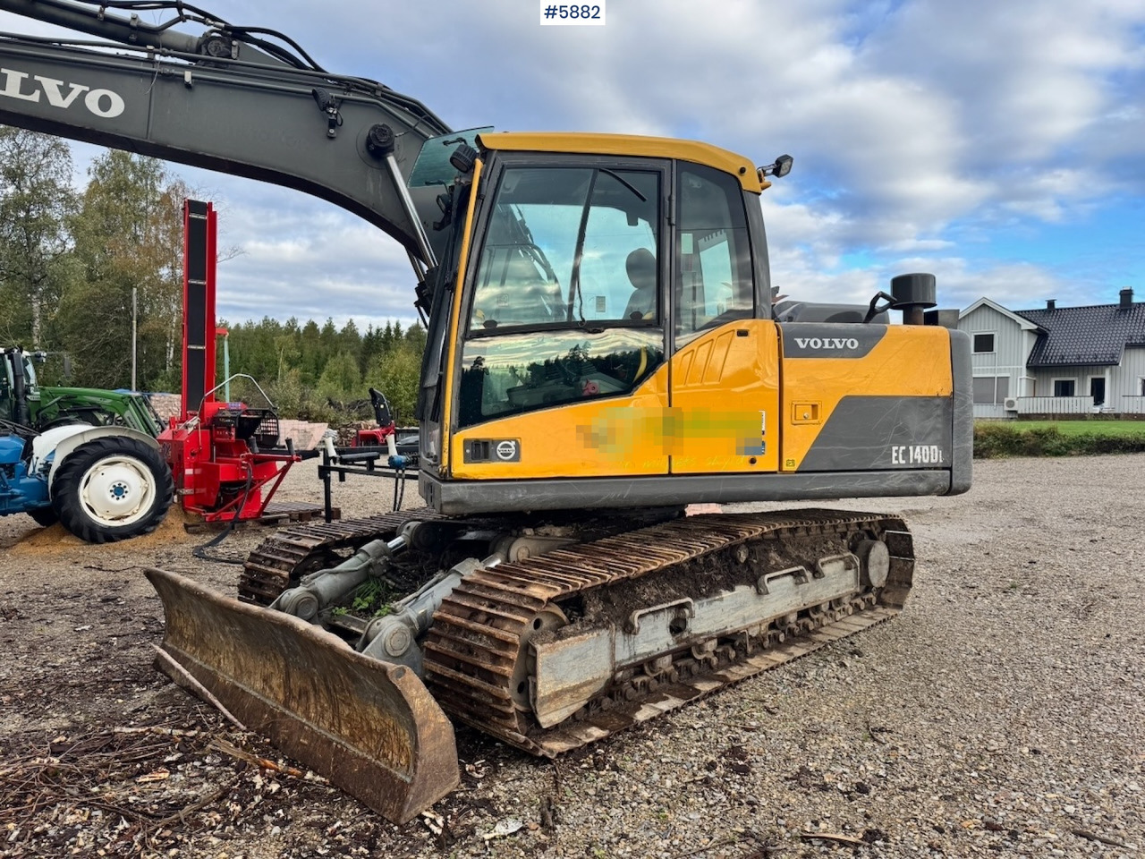 2013 Volvo EC140DL Crawler Excavator w/ Cleaning Bucket. - Pelle sur chenille: photos 4 2013 Volvo EC140DL Crawler Excavator w/ Cleaning Bucket. - Pelle sur chenille: photos 4