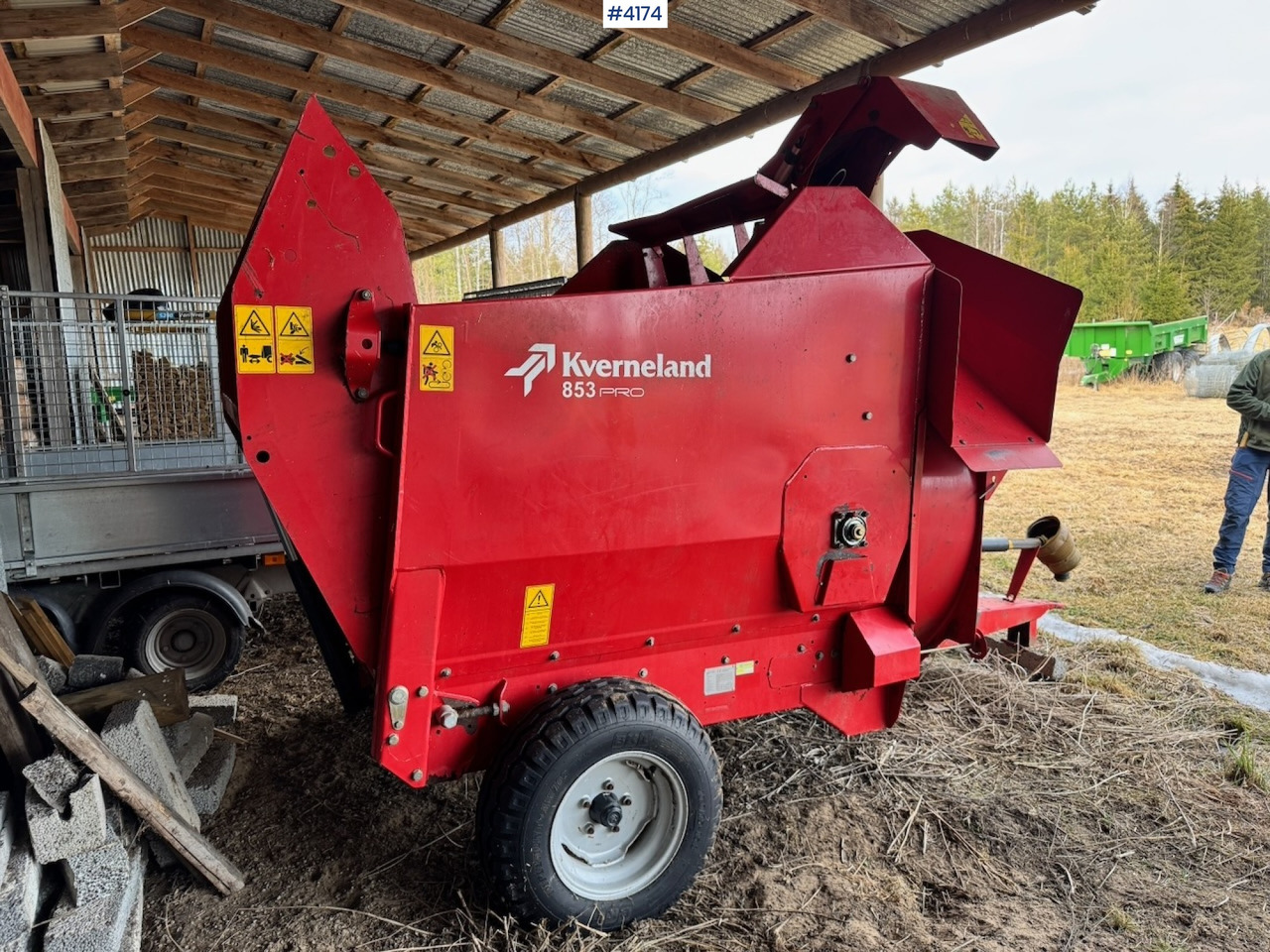 2017 Kverneland 853 Pro Halmblåser - Matériel de fenaison: photos 3 2017 Kverneland 853 Pro Halmblåser - Matériel de fenaison: photos 3