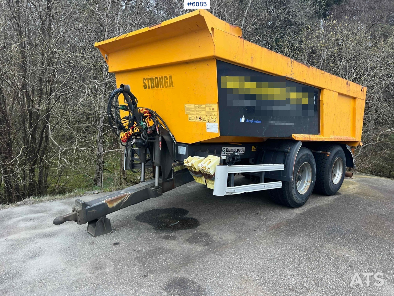 2019 2 axle Stronga DL1200 Dumper trailer - Benne agricole: photos 2 2019 2 axle Stronga DL1200 Dumper trailer - Benne agricole: photos 2