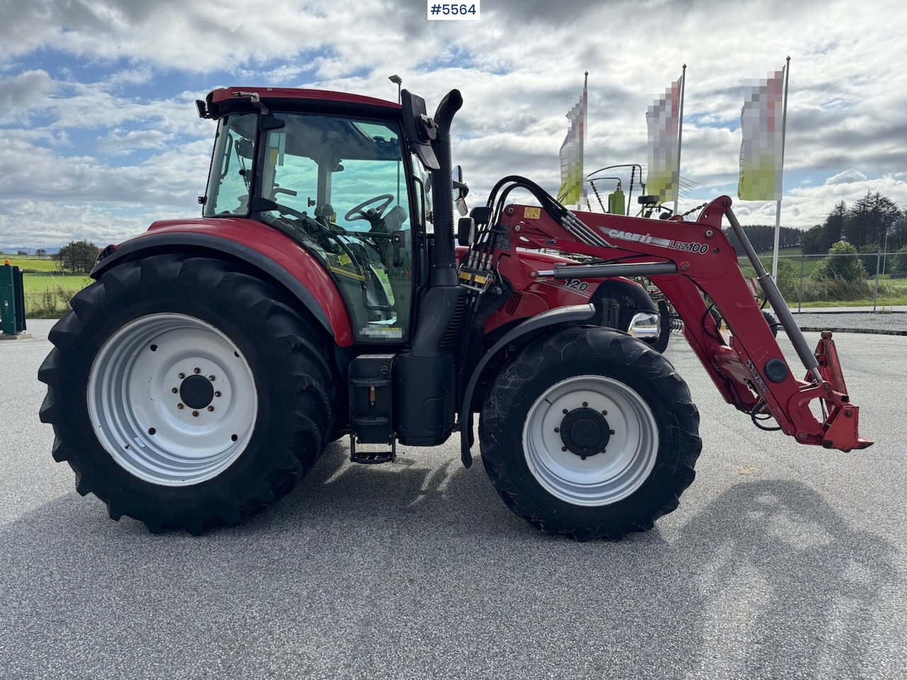 2019 Case IH Luxxum 120 m/ frontlaster. - Tracteur agricole: photos 4 2019 Case IH Luxxum 120 m/ frontlaster. - Tracteur agricole: photos 4