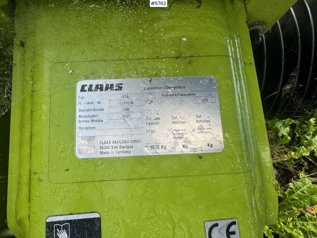 2020 Claas Disco 280C - crédit-bail 2020 Claas Disco 280C: photos 11