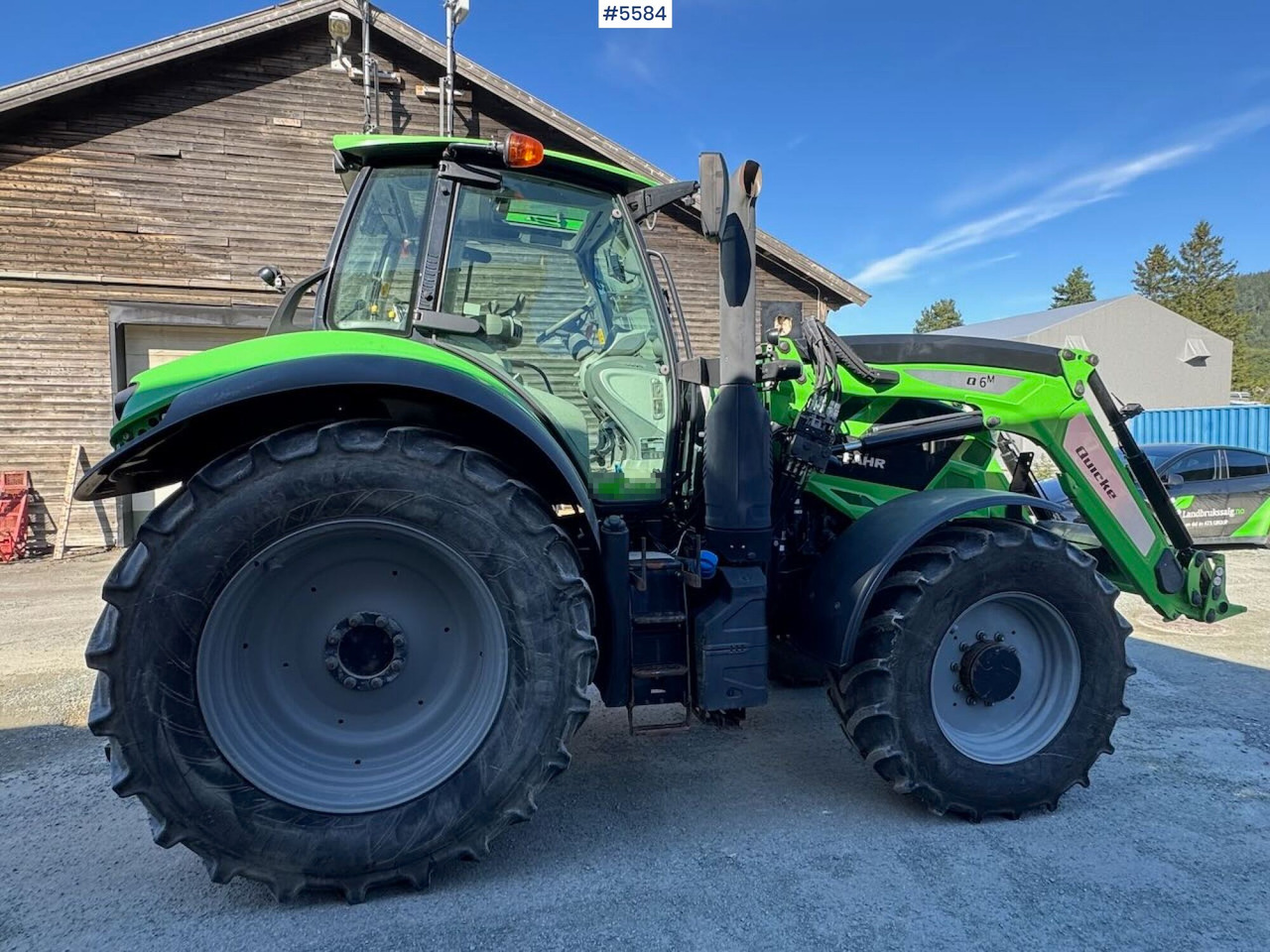Tracteur agricole 2020 Deutz-Fahr 6215 Agrotron w/ front loader & 2 sets of tires: photos 8 Tracteur agricole 2020 Deutz-Fahr 6215 Agrotron w/ front loader & 2 sets of tires: photos 8