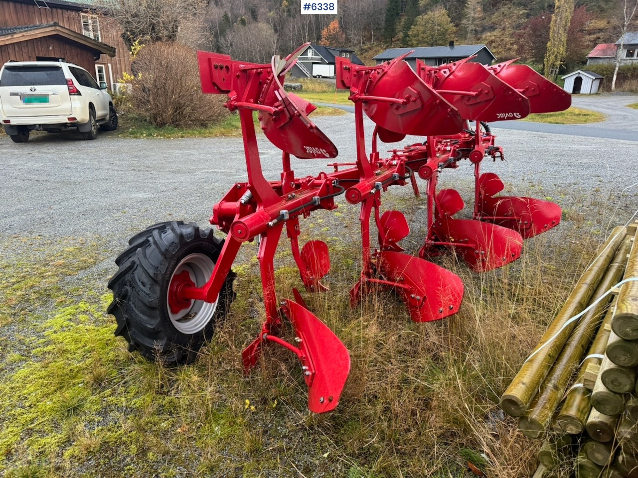 2021 Ovlac 4-furrow reversible plough - Outils du sol: photos 5 2021 Ovlac 4-furrow reversible plough - Outils du sol: photos 5
