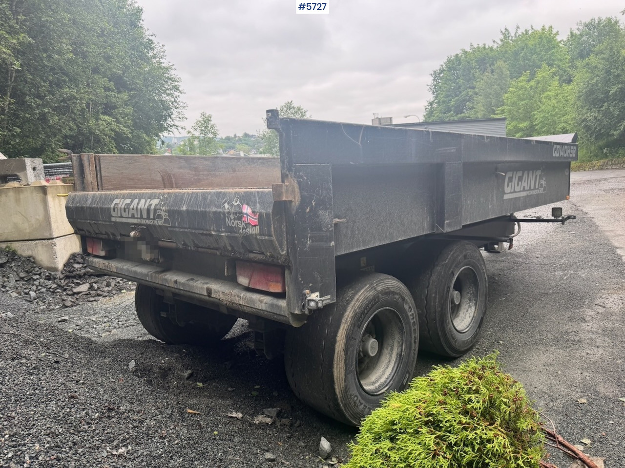 2022 Gigang Dumper trailer for tractor. - Benne agricole: photos 4 2022 Gigang Dumper trailer for tractor. - Benne agricole: photos 4