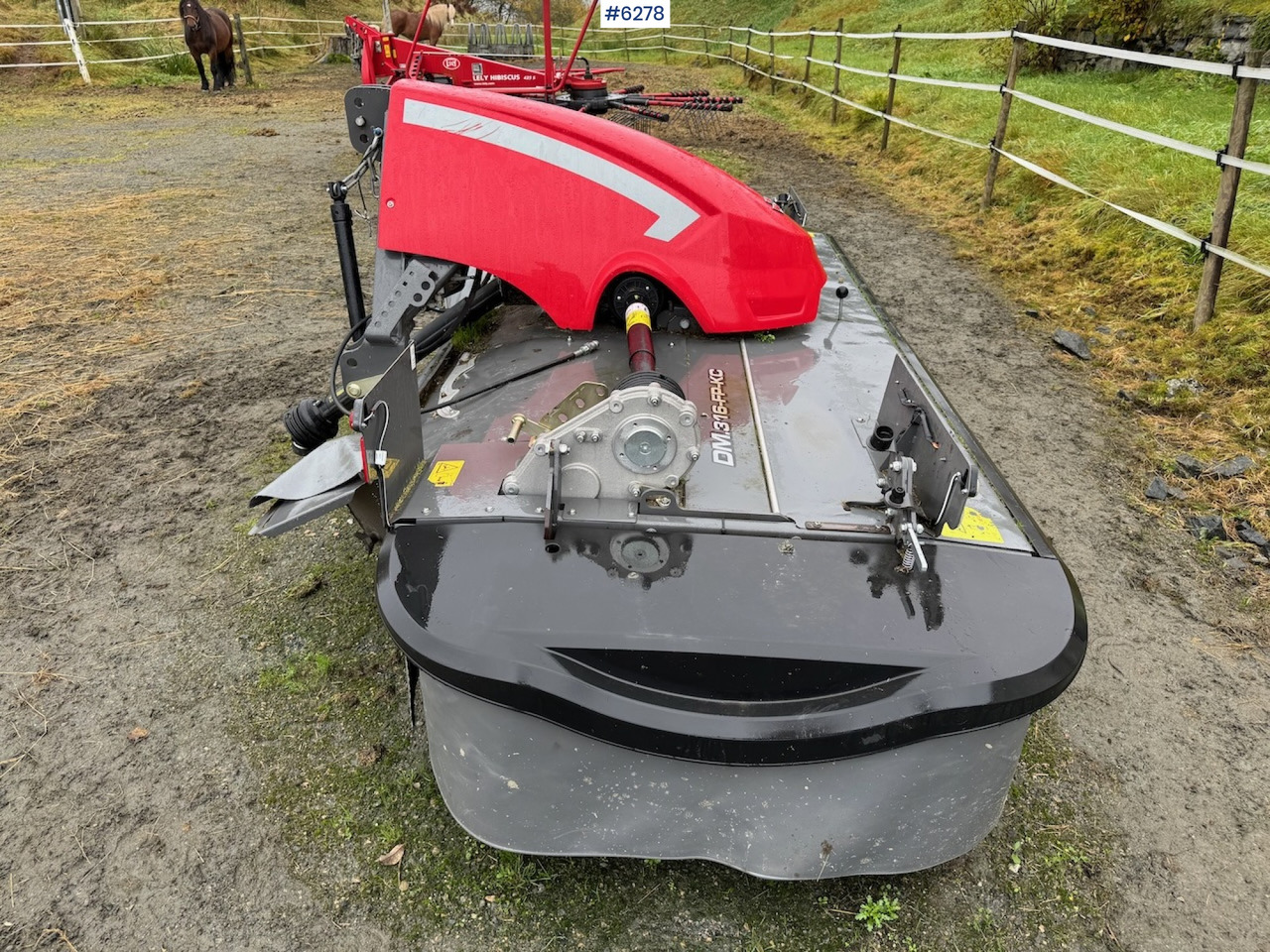 Matériel de fenaison 2023 Massey Ferguson DM 316 FP-KC Front Mower: photos 7