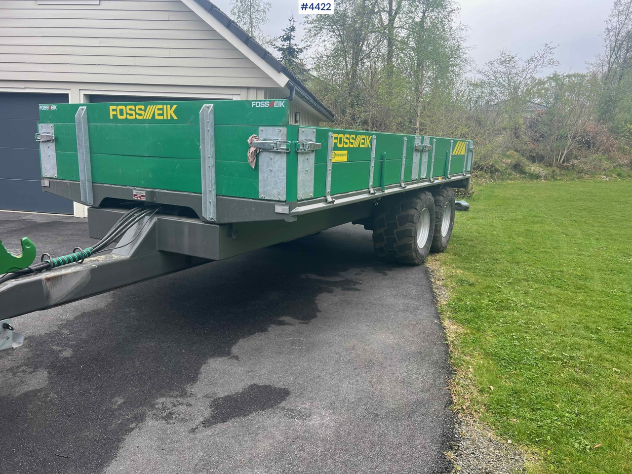 2024 Foss-Eik 2 axle Dumper trailer for tractor - Benne agricole: photos 4 2024 Foss-Eik 2 axle Dumper trailer for tractor - Benne agricole: photos 4