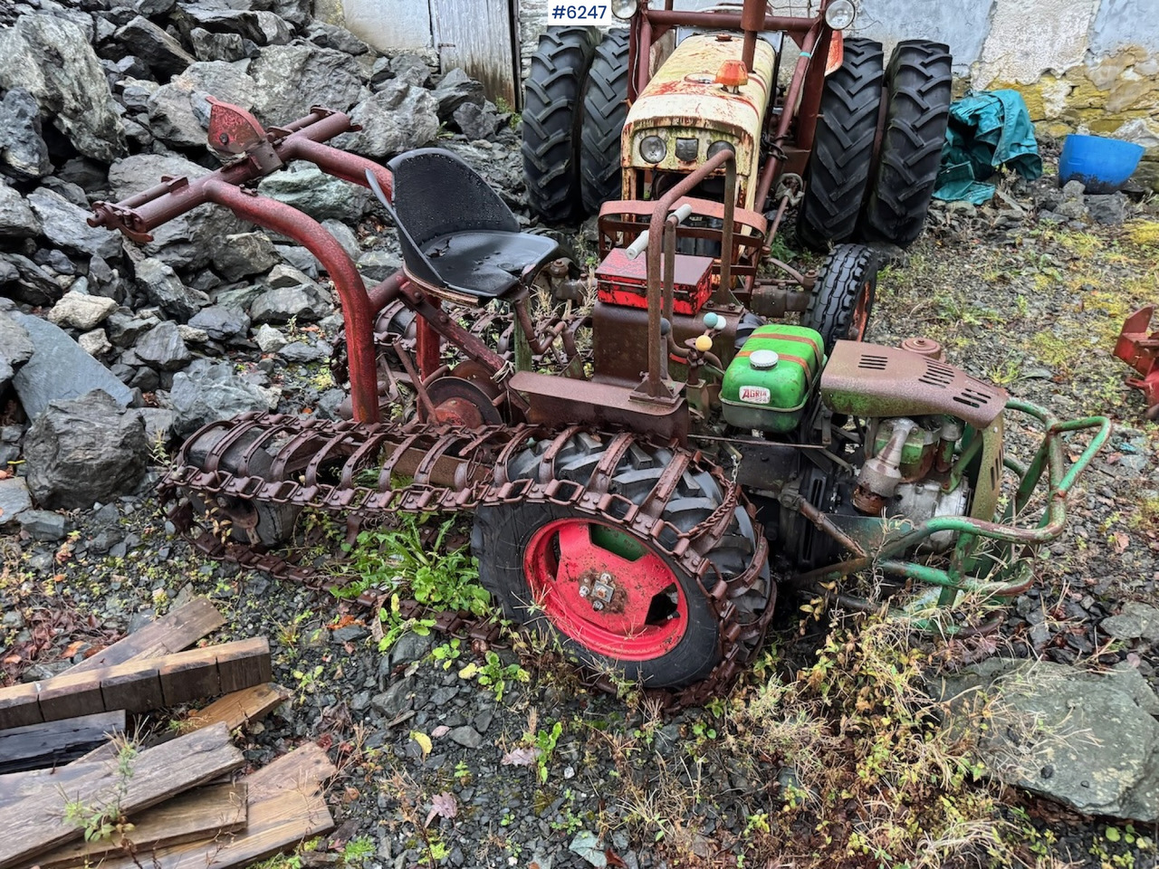 Agria Drabant. - Tracteur agricole: photos 1 Agria Drabant. - Tracteur agricole: photos 1