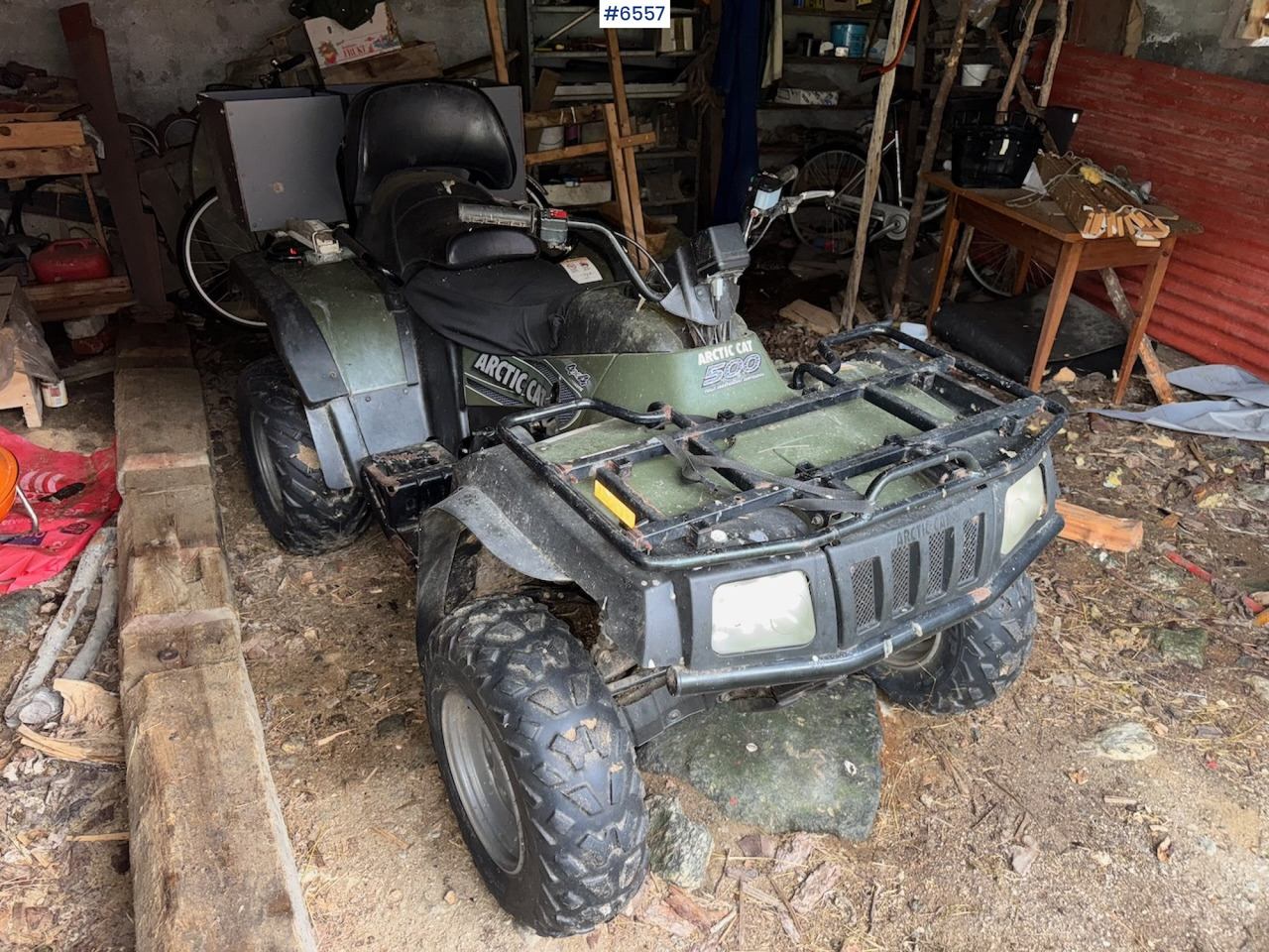 Arctic Cat 500 4x4 Automatic. Light rep. object. - Quadricycle: photos 2 Arctic Cat 500 4x4 Automatic. Light rep. object. - Quadricycle: photos 2