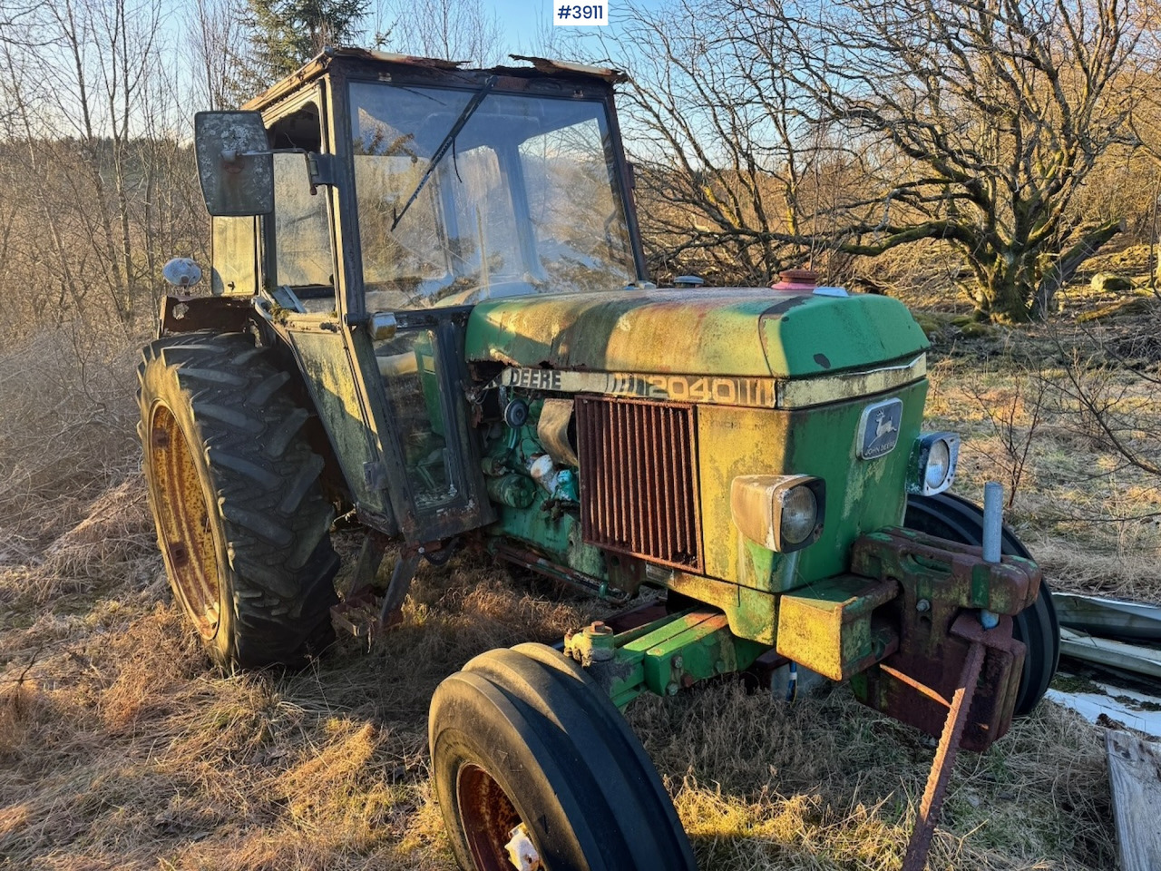 Ca. 1985 John Deere 4x2 - Tracteur agricole: photos 1 Ca. 1985 John Deere 4x2 - Tracteur agricole: photos 1