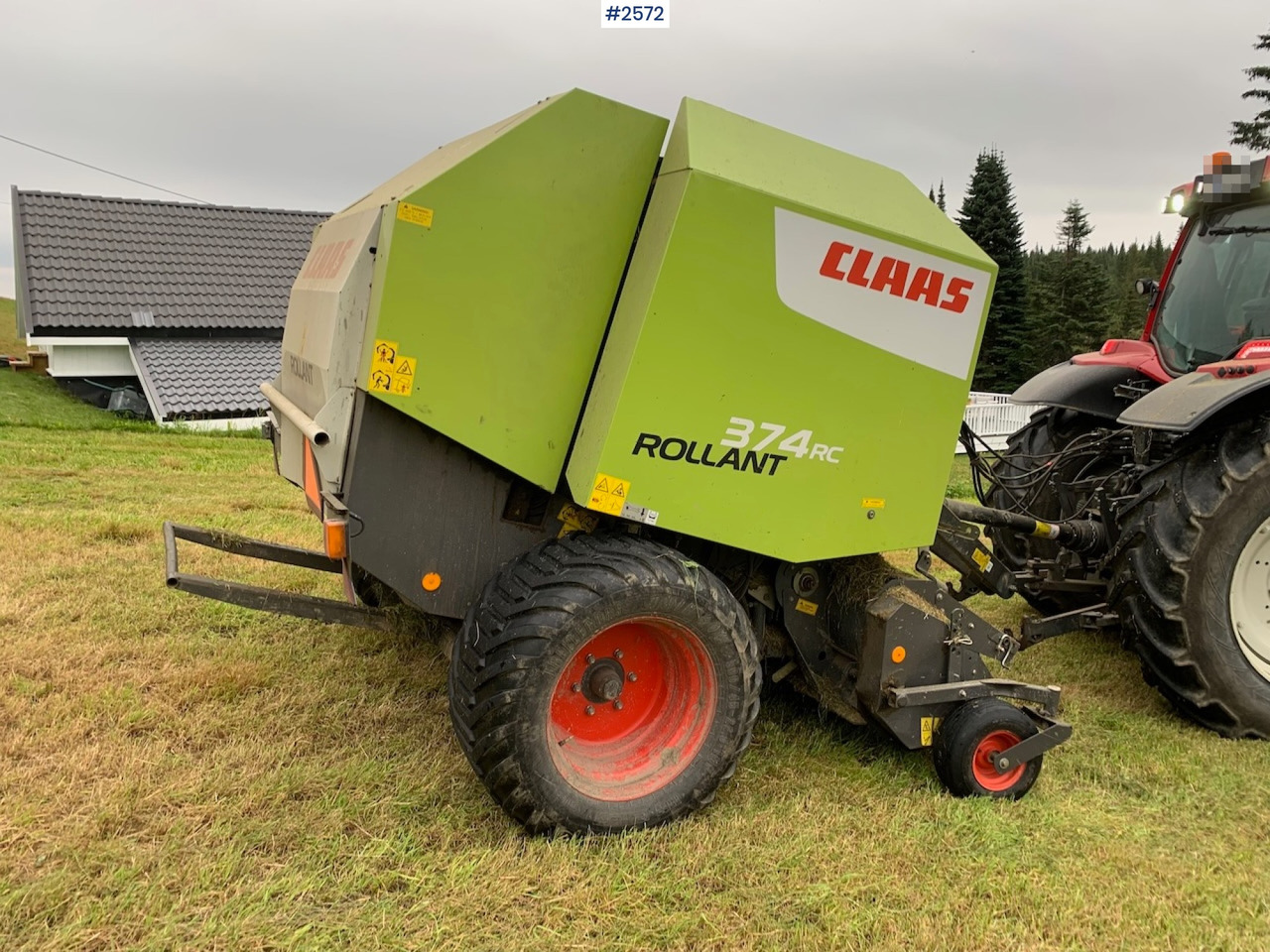Claas Rollant 374 RC - Matériel de fenaison: photos 1 Claas Rollant 374 RC - Matériel de fenaison: photos 1