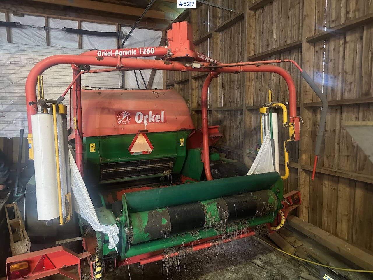 Orkel 1260 round baler - Matériel de fenaison: photos 1 Orkel 1260 round baler - Matériel de fenaison: photos 1