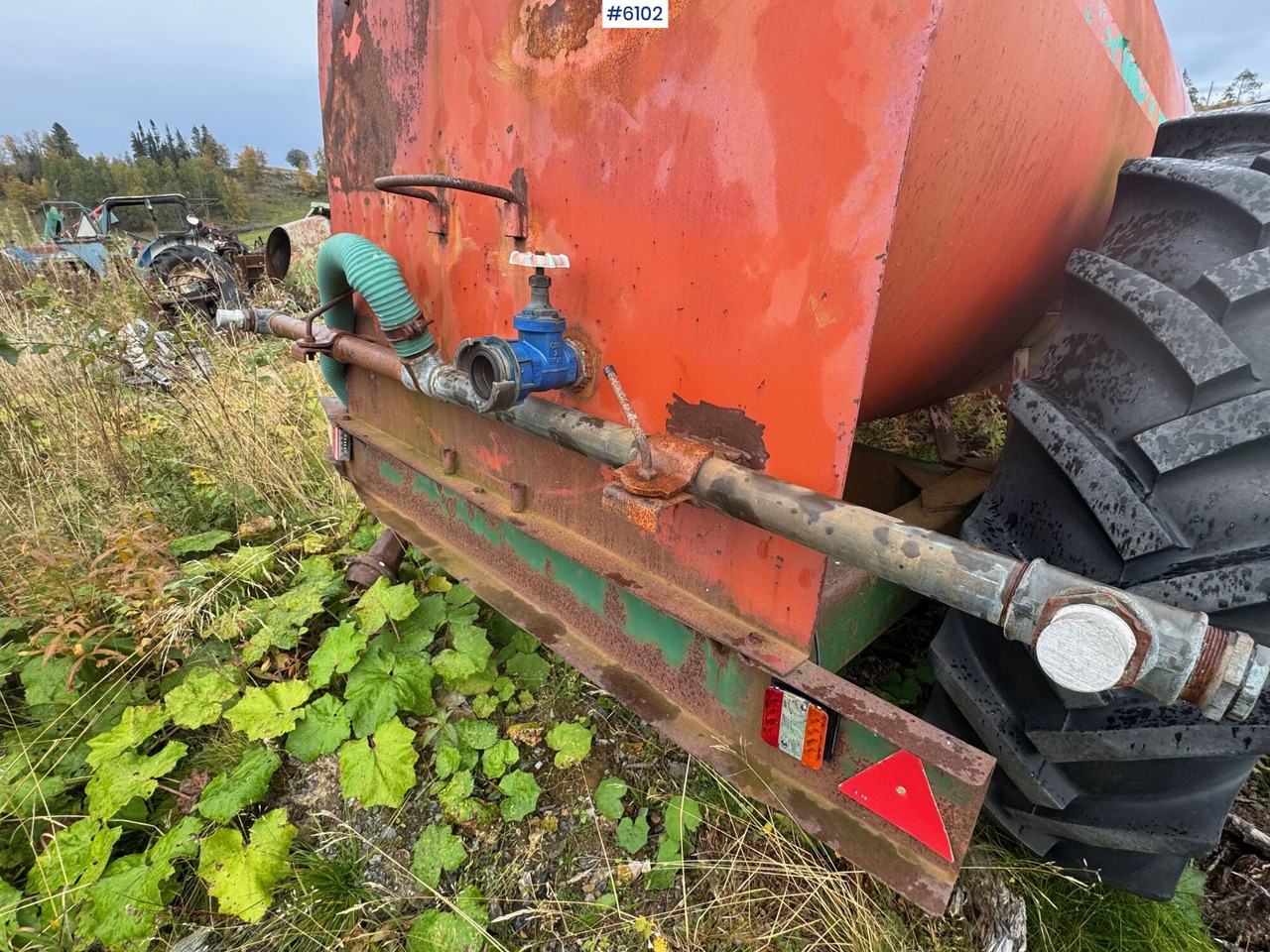 Orkel GV6000 fertilizer trailer - crédit-bail Orkel GV6000 fertilizer trailer: photos 14