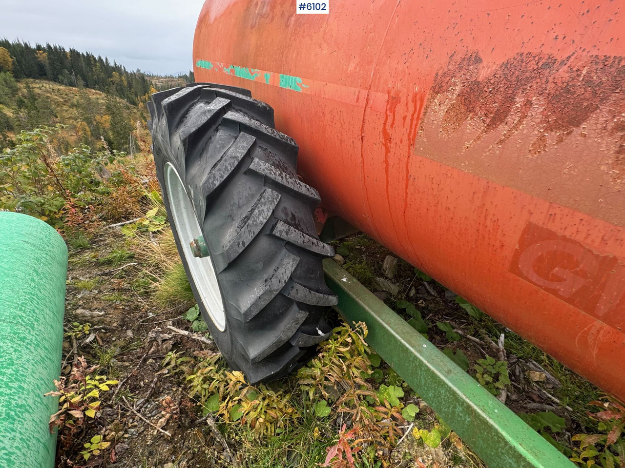 Orkel GV6000 fertilizer trailer - crédit-bail Orkel GV6000 fertilizer trailer: photos 8