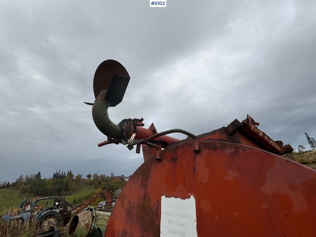 Orkel GV6000 fertilizer trailer - crédit-bail Orkel GV6000 fertilizer trailer: photos 20