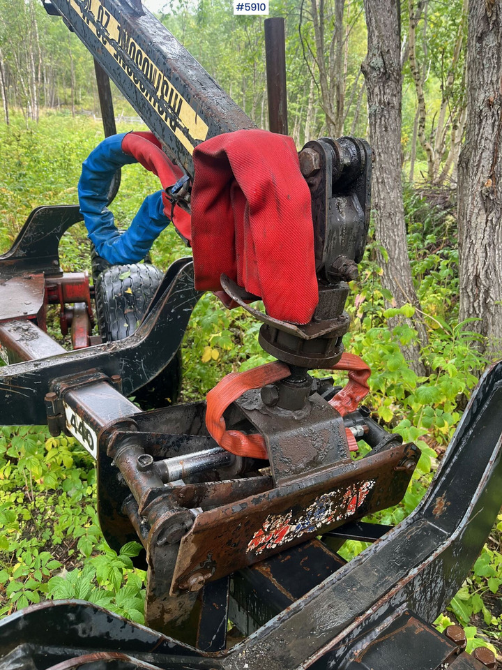 Remorque grumier Restored Igland 23-62 timber trailer with crane!: photos 6