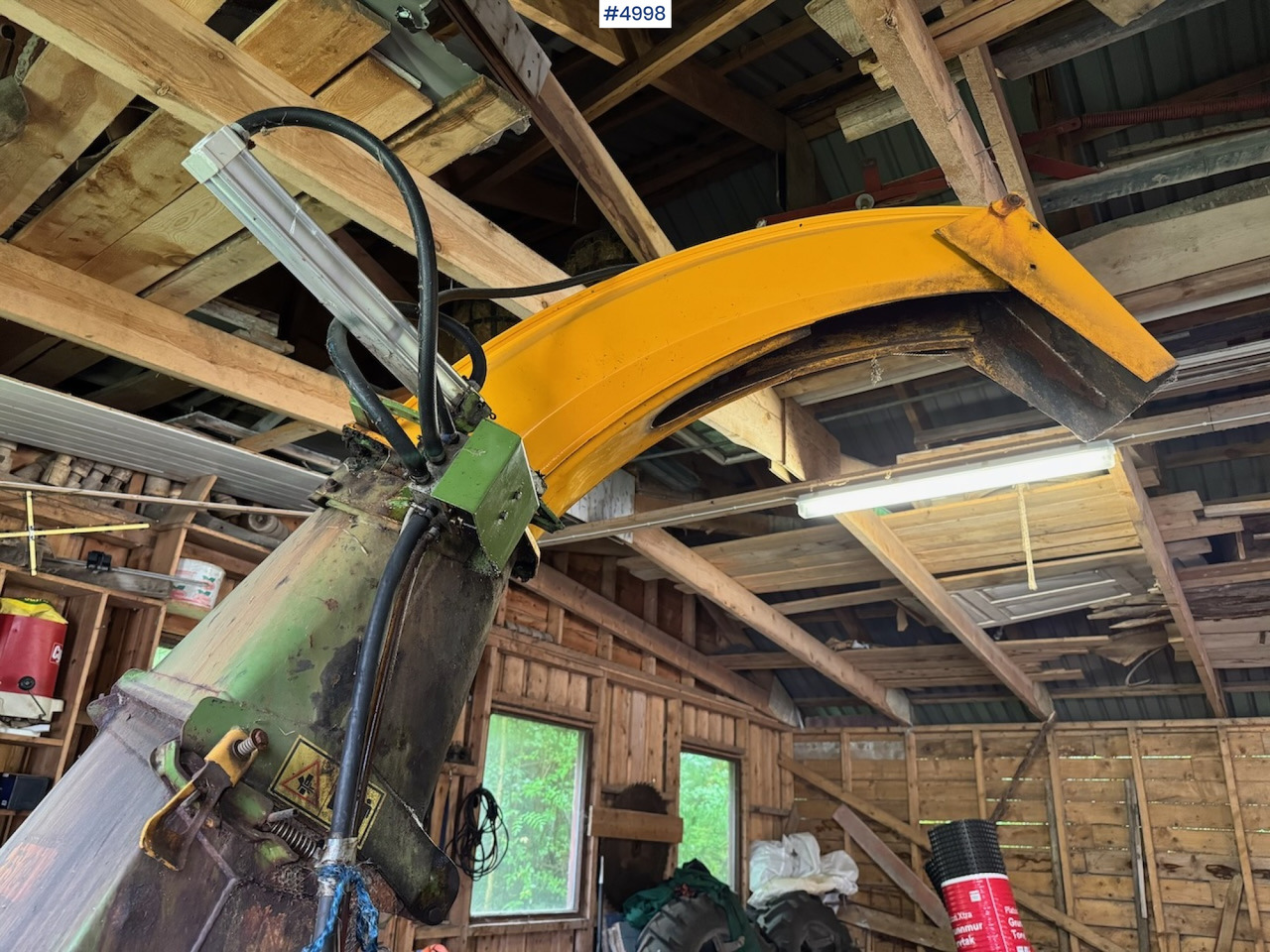 Matériel de fenaison Serigstad FS 134 with steering and tractor frame.: photos 6