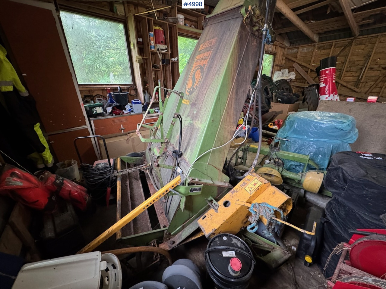 Matériel de fenaison Serigstad FS 134 with steering and tractor frame.: photos 8