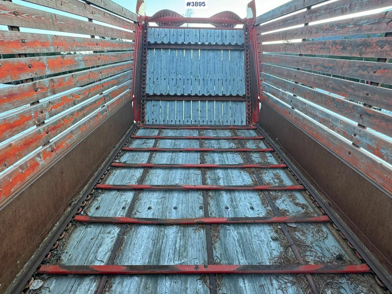 Matériel de fenaison Underhaug 7000 unloader wagon: photos 9 Matériel de fenaison Underhaug 7000 unloader wagon: photos 9