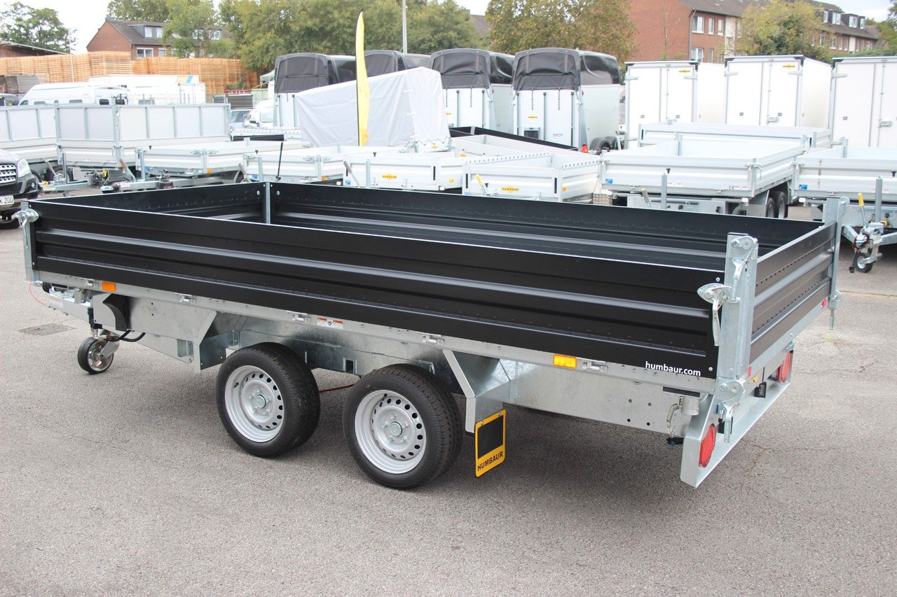 Humbaur HTK 3500.37 Stahl Dreiseitenkipper Parabelfeder - Remorque benne: photos 3 Humbaur HTK 3500.37 Stahl Dreiseitenkipper Parabelfeder - Remorque benne: photos 3