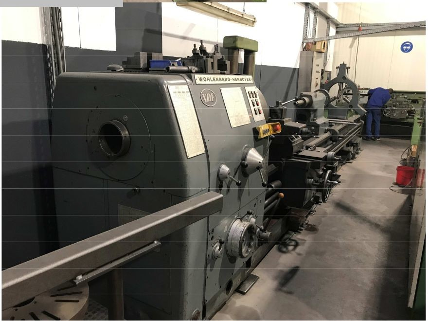 WOHLENBERG V1000 - Tour à métaux: photos 2 WOHLENBERG V1000 - Tour à métaux: photos 2